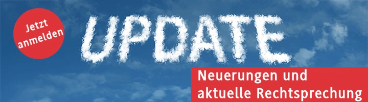 Banner zur Bewerbung unserer Rechtsprechungs-Updates