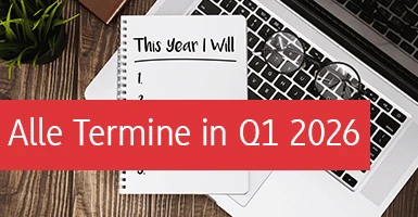 Banner zur Bewerbung aller Veranstaltungen im ersten Quartal